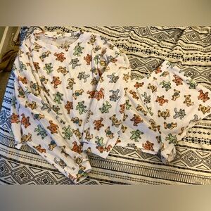 American Eagle Grateful Dead PJ Set Size Large